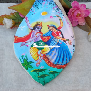 Radha Krishna Meditation Beads Bag – Premium / Large Bag
