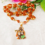 Shri Radha Krishna Pendant with Shiv Rudraksha Chain Wholesaler, Exporter and Suppliers in India and Worldwide. Buy Religious Products Online from www.shrikrishnastore.com