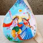 Radha Krishna Meditation Beads Bag – Premium / Large Bag