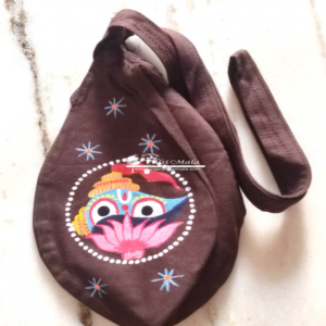 Shri Jagannath Prayer Hand Painted Bead Bag