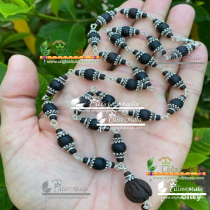Lotus Beads Silver Tulsi Kanthi Malas