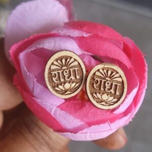 Prity Design Radha Naam Tulsi Earrings Set