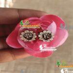 Radha Tulsi Earrings Flower Shaped Design