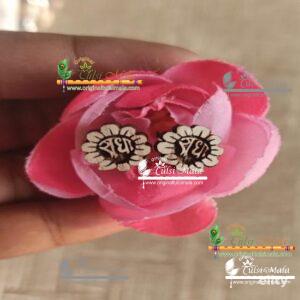 Radha Tulsi Earrings Flower Shaped Design
