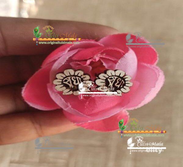 Radha Tulsi Earrings Flower Shaped Design