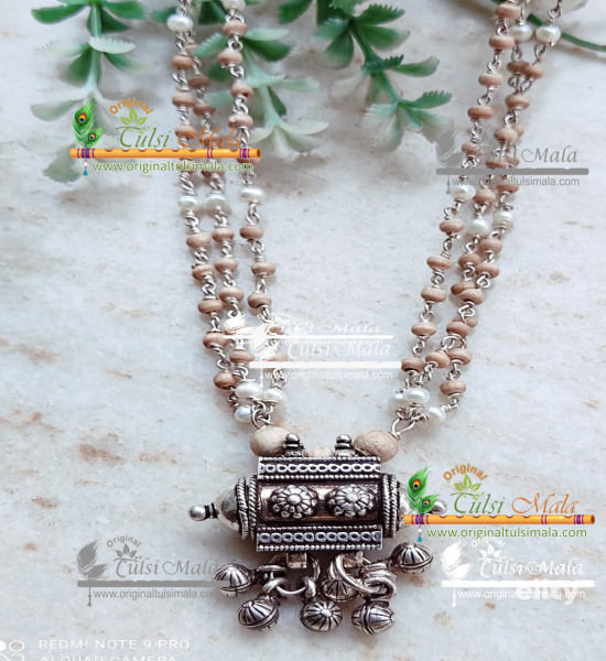 Beautiful Design Sterling Silver Kanthi Necklace Mala