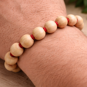 Sandalwood Mala Bracelet - 12 mm Beads