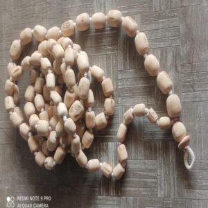 Tulsi Jap Mala 108 Beads With a Guru Bead - 18 mm