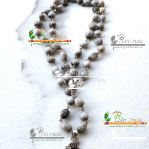 Krishna Pyari Vaijayanti Necklace Mala With Radha Krishna Locket