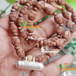 Narsimha Kavach Necklace with Shyma Original Tulsi Beads Mala