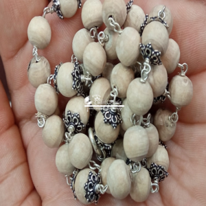 Sterling Silver Original Tulsi Mala-Weight-22 Gm