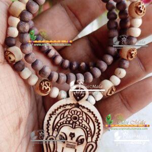 Jai Ganesh Tulsi Locket Mala