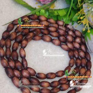 Original Tulsi Kanthi Mala in Mridang Beads Three Round