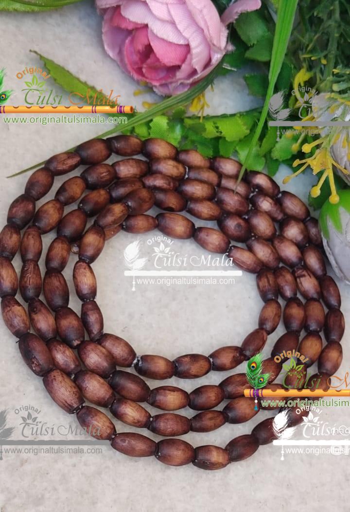 Original Tulsi Kanthi Mala in Mridang Beads Three Round