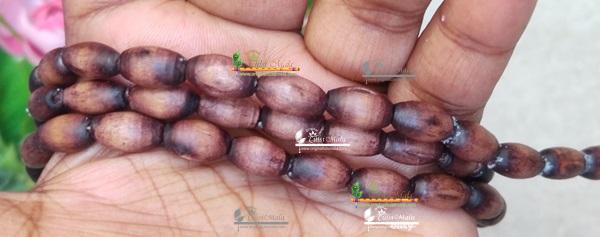 Original Tulsi Kanthi Mala in Mridang Beads Three Round