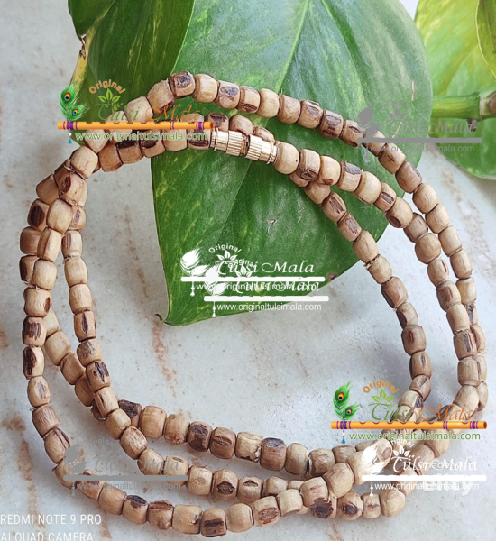 Three Round Pure Tulsi Kanthi Mala