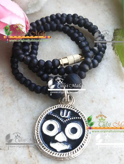 Shri Jagannath Ji Locket With Shyama Black Kanthi Mala