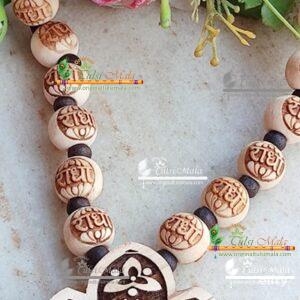 Shri Radha Vallabh Shri Harivansh Bhaktmal Tulsi Locket Mala