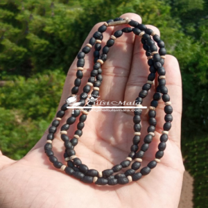 Dark Beads Shyama Tulsi Mala www.originaltulsimala.com