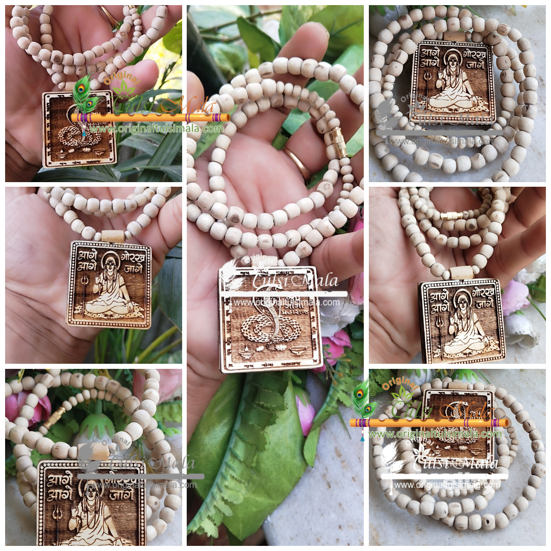Goga Maharaj with Gorakh Nath ji Dubble Sided Tulsi Mala
