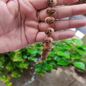 Ram Naam 27 Beads Jap Mala 14 mm Beads