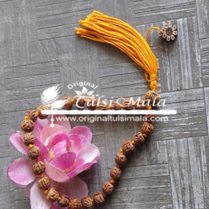27 Beads Radha Naam Japa Mala with Radha Locket