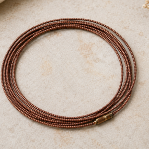 Tiny Tulsi Beads Kanthi Mala - Shyama Pyari
