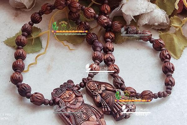 Banke Bihari ji sang Radha Rani Tulsi Mala