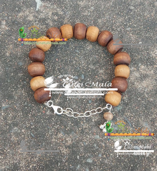 Silver Tulsi Uniquely designed handmade Bracelet - Premium / Classic