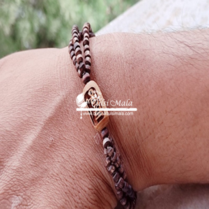 Krishna Beads Triple Layer Twisted Original Tulsi Bracelet Each and every one of these PRODUCTS is a work of Very Fine Hand art.