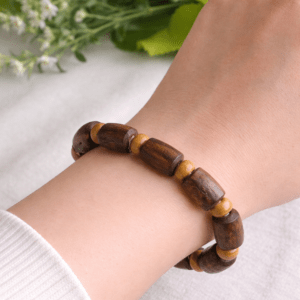 Classical Shyama Tulsi Cylindrical Shaped Bracelet - Premium