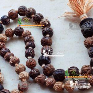 54+1 Round Beads Tulsi Japa Mala