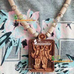 Shri Gaur Nitai Pure Tulsi Original Locket Mala