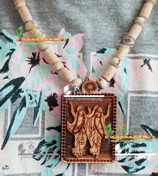 Shri Gaur Nitai Pure Tulsi Original Locket Mala