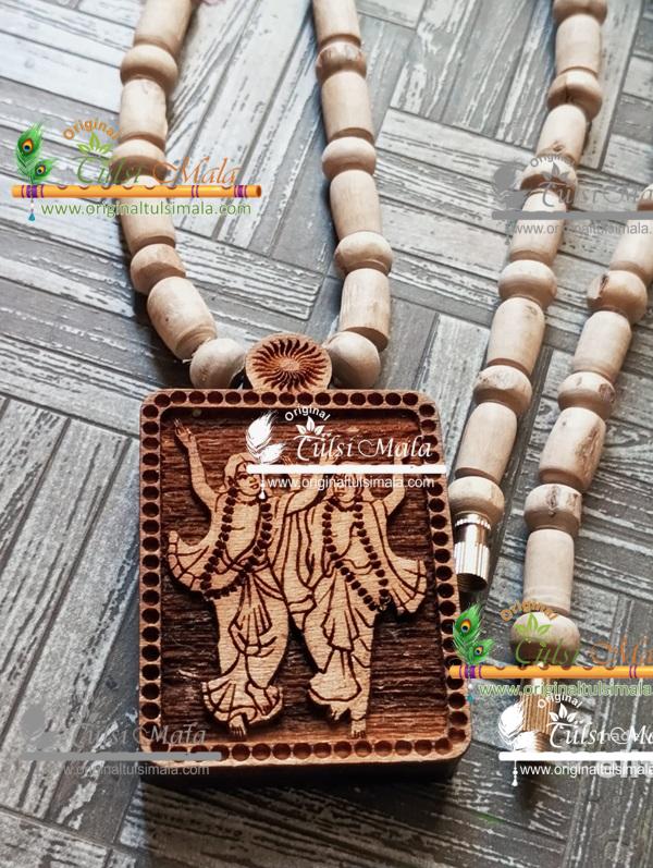 Shri Gaur Nitai Pure Tulsi Original Locket Mala