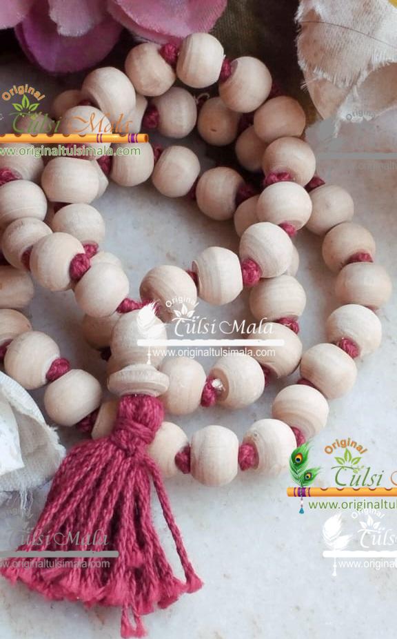 Iskcon 54+1 Beads 8 mm Original Tulsi Jap Mala