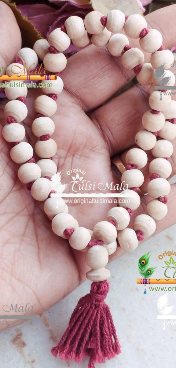 Iskcon 54+1 Beads 8 mm Original Tulsi Jap Mala