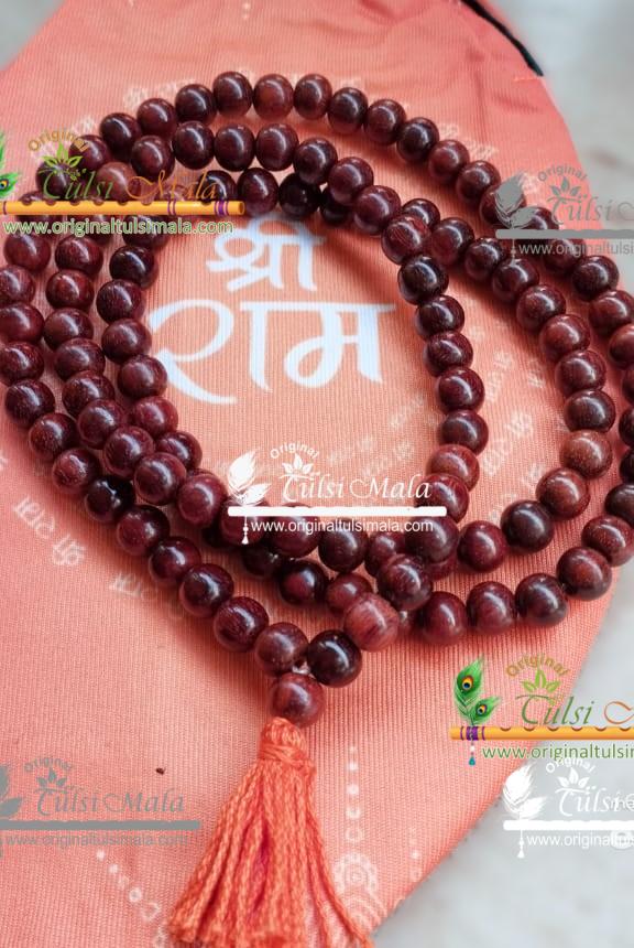 Pure Rakt Chandan Mala 108 Beads