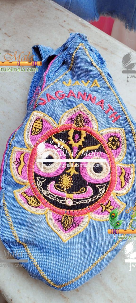 Jagannath Ji Embroidery Designs Beads Bag