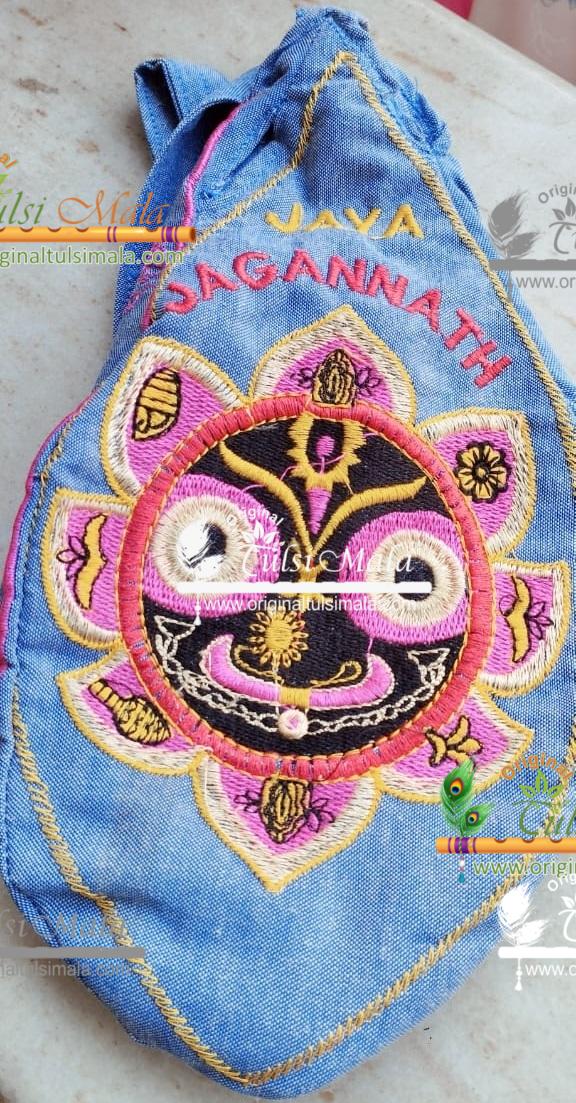 Jagannath Ji Embroidery Designs Beads Bag