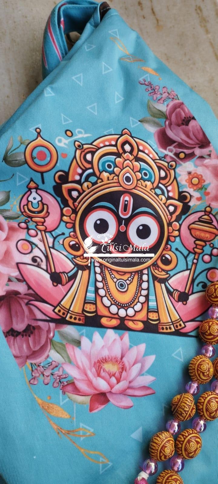 Lord Jagannath Premium Digital Painted Bead Bag