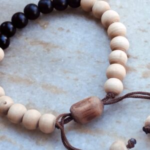 Shaligram and Tulsi Beads Powerful Bracelet
