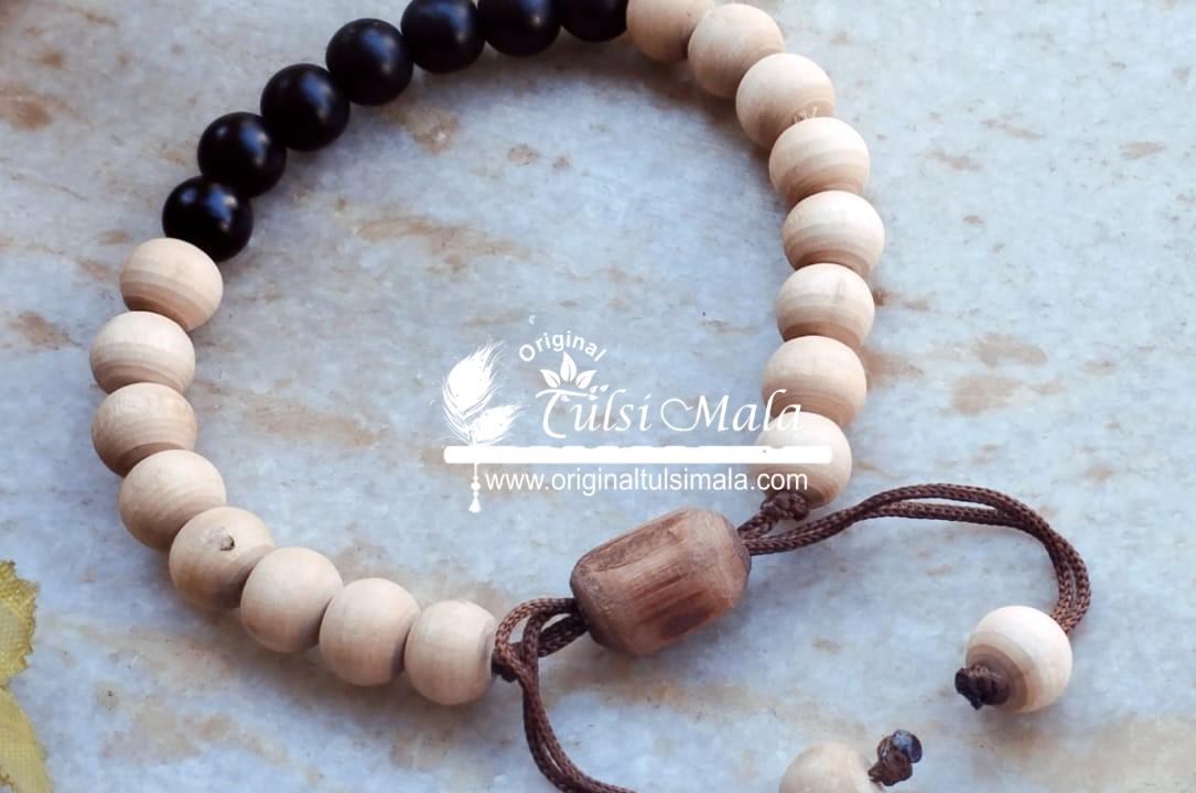 Shaligram and Tulsi Beads Powerful Bracelet