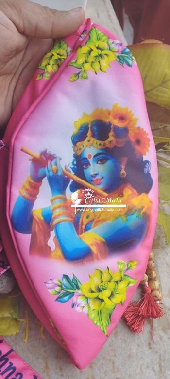 Krishna Japa Jholi Bead Bag Three Sided Printed – Premium