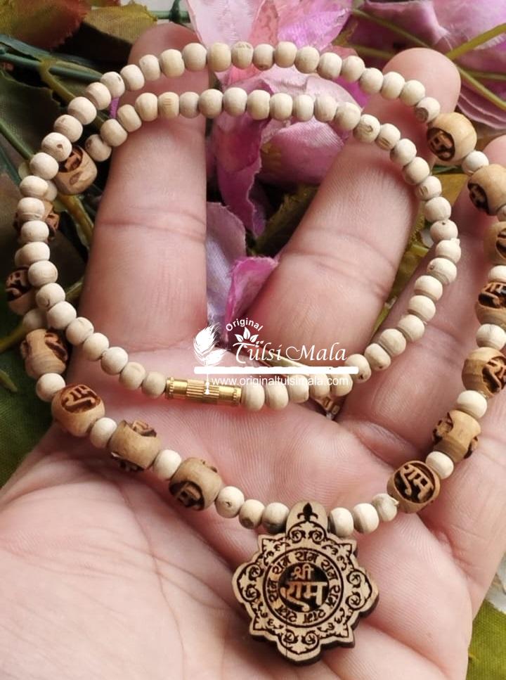 Shri Ram Tulsi Neck Locket Kanthi Mala