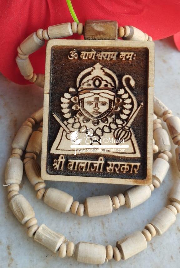 Shri Salasar Balaji Locket Rudraksha Mala