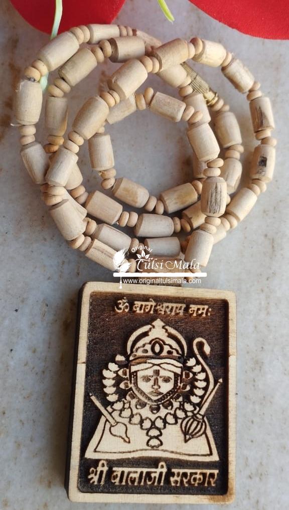 Shri Salasar Balaji Locket Rudraksha Mala