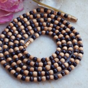 Rama Shyama Pure Tulsi Beads Kanthi Mala