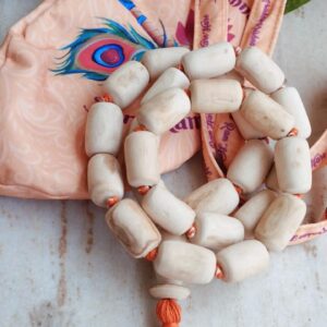 Shyama Tulsi Japa Mala 27 Beads Cylindrical Shape