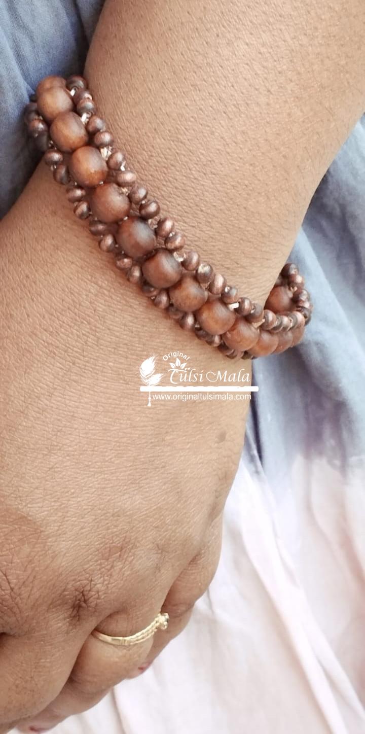 Traditional Chain Design Pure Shyama Tulsi Beads